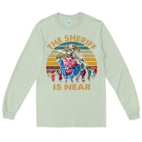 Matcha the sheriff is near blazing art saddles do it vintage gift for fans Long Sleeve Tee - lanVoArt