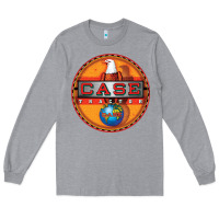 Heather Grey case tractor shirt Long Sleeve Tee - lanVoArt