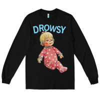 Black drowsy doll Long Sleeve Tee - lanVoArt
