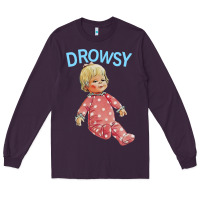 Plum drowsy doll Long Sleeve Tee - lanVoArt