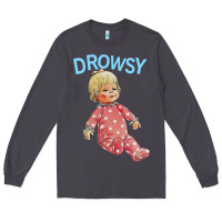 Smoke drowsy doll Long Sleeve Tee - lanVoArt