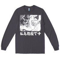 Smoke i'm a devilman Long Sleeve Tee - lanVoArt