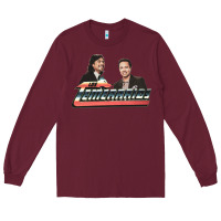 Burgundy los temerarios Long Sleeve Tee - lanVoArt