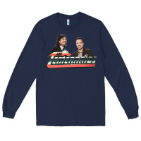 Navy los temerarios Long Sleeve Tee - lanVoArt