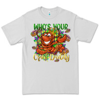Dove Grey Who's your craw daddy Mardi Gras Premium Tee - LillyAllenDesigns