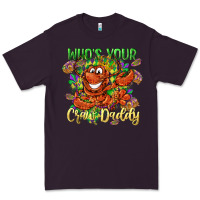 Plum Who's your craw daddy Mardi Gras Premium Tee - LillyAllenDesigns