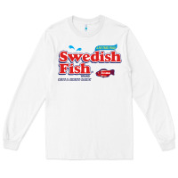White swedish fish Long Sleeve Tee - lanVoArt