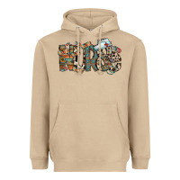 Mushroom nurse western Heavyweight Hoodie - RacoonDesign