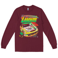 Burgundy terry labonte corn flakes 5 Long Sleeve Tee - lanVoArt