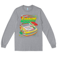 Heather Grey terry labonte corn flakes 5 Long Sleeve Tee - lanVoArt
