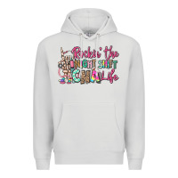 Dove Grey rockin the night shift cna life Premium Hoodie - RanaPortraitStore
