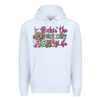 White rockin the night shift cna life Premium Hoodie - RanaPortraitStore
