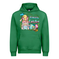 Emerald happy easter bunny gnome Urban Hoodie - BarkalooDesign