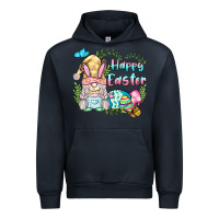Navy happy easter bunny gnome Urban Hoodie - BarkalooDesign