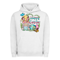Pigment Lunar Rock happy easter bunny gnome Urban Hoodie - BarkalooDesign