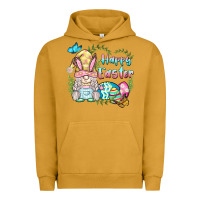 Pigment Peanut Butter happy easter bunny gnome Urban Hoodie - BarkalooDesign