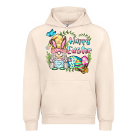 Sandshell happy easter bunny gnome Urban Hoodie - BarkalooDesign
