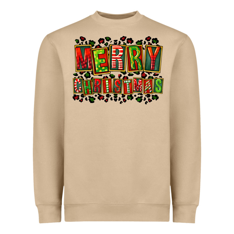 Merry Christmas Heavyweight Sweatshirt by FaDigitalArtStudio | Teevron