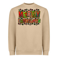 Mushroom merry christmas Heavyweight Sweatshirt - FaDigitalArtStudio