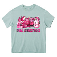 Arona Pink Christmas Truck Heavy Core Tee - BundleAndBundleShop