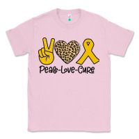 Bubblegum Pink Peace Love Cure Classic Tee - Bettercallsaul