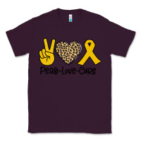 Plum Peace Love Cure Classic Tee - Bettercallsaul