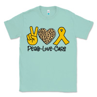 Seafoam Peace Love Cure Classic Tee - Bettercallsaul