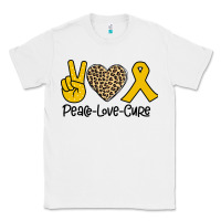 White Peace Love Cure Classic Tee - Bettercallsaul