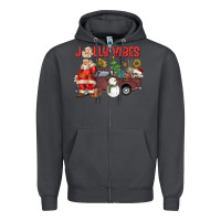 Smoke Jolly Vibes Zipper Hoodie - CowhideDigitalArt