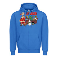 True Royal Jolly Vibes Zipper Hoodie - CowhideDigitalArt