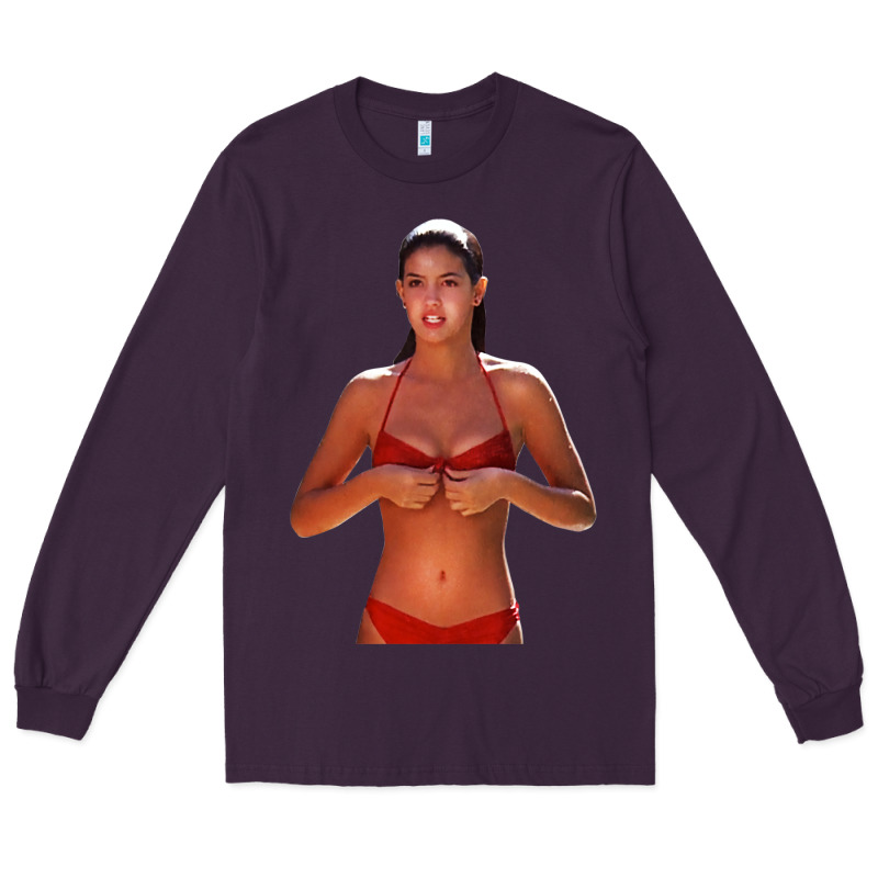Zunvyntee Phoebe Cates Red Bikini Ridgemont Long Sleeve Tee by lanVoArt | Teevron