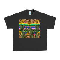 Pigment Black western desert with leopard and sunflowers tumbler tbs Urban Heavy Tee - TumblerDesignByShophia