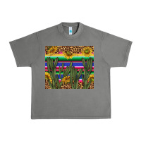 Tornado western desert with leopard and sunflowers tumbler tbs Urban Heavy Tee - TumblerDesignByShophia