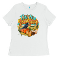 White tis' the season Ladies Tee - LillyAllenDesigns