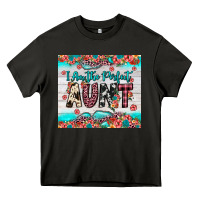 Asphalt i am perfect aunt Heavy Core Tee - JahusDesignShop