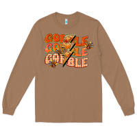 Toasted Coconut gobble gobble gobble Long Sleeve Tee - CowGirlArtShop
