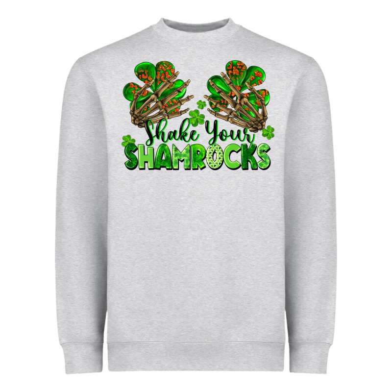 Shake Your Shamrocks Heavyweight Sweatshirt by FaDigitalArtStudio | Teevron