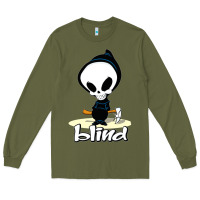Army Green Blind Skateboards TShirts Gift For Fans Long Sleeve Tee - lanVoArt