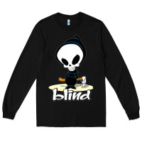 Black Blind Skateboards TShirts Gift For Fans Long Sleeve Tee - lanVoArt