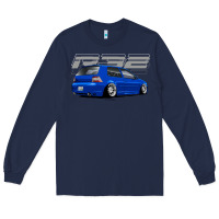 Navy r32 Long Sleeve Tee - lanVoArt