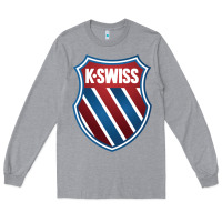 Heather Grey k.swiss Long Sleeve Tee - lanVoArt