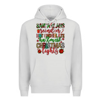 Dove Grey santa claus reindeer hallmark hot chocolate christ Premium Hoodie - FaDigitalArtStudio
