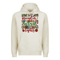 Oatmeal Heather santa claus reindeer hallmark hot chocolate christ Premium Hoodie - FaDigitalArtStudio