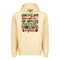 Pina Colada santa claus reindeer hallmark hot chocolate christ Premium Hoodie - FaDigitalArtStudio