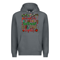 Rock santa claus reindeer hallmark hot chocolate christ Premium Hoodie - FaDigitalArtStudio