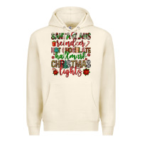 Tofu santa claus reindeer hallmark hot chocolate christ Premium Hoodie - FaDigitalArtStudio