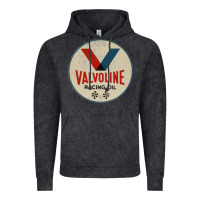 Vintage Black valvoline racing sign Vintage Hoodie - lanVoArt
