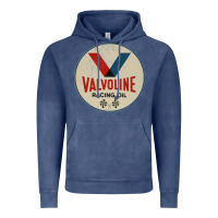Vintage Denim valvoline racing sign Vintage Hoodie - lanVoArt