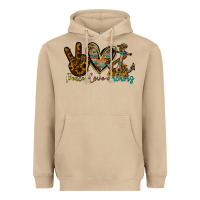 Mushroom peace love anchors Heavyweight Hoodie - RacoonDesign