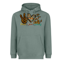 Sage peace love anchors Heavyweight Hoodie - RacoonDesign